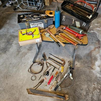 Assorted Tools & Toolboxes (G-JS)