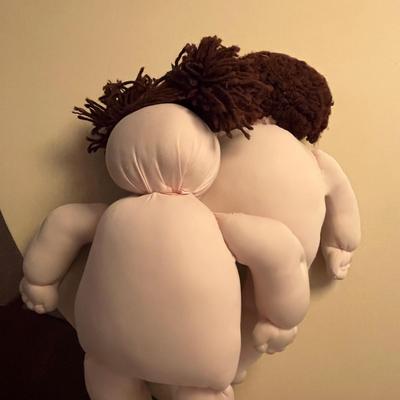 2 Cloth dolls