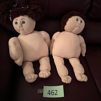 2 Cloth dolls