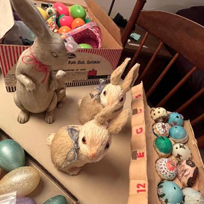 Large lot of Easter Decor