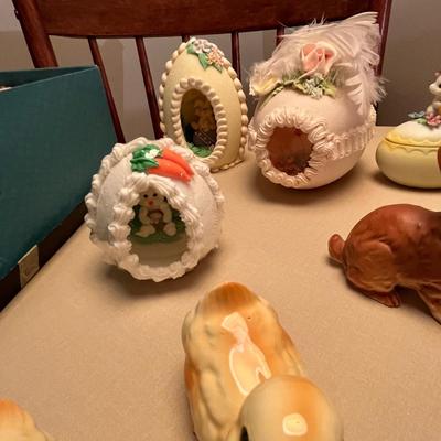 Vintage Easter decor