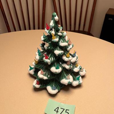 Ceramic tree lamp