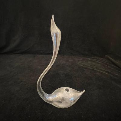 Murano, Swarovski, Kosta Boda & More Crystal Swan Figurines (O-RG)