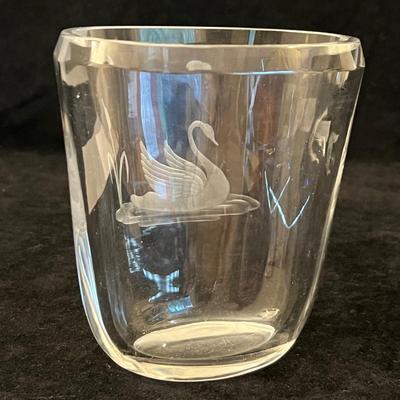 Murano, Swarovski, Kosta Boda & More Crystal Swan Figurines (O-RG)
