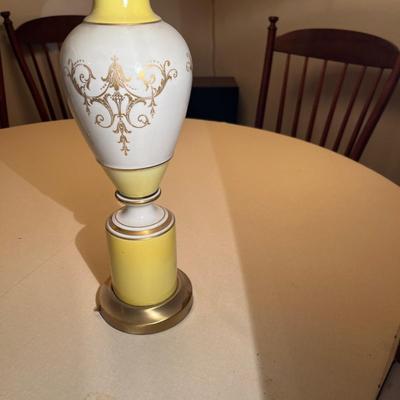 Pair of Vintage Porcelain Lamps