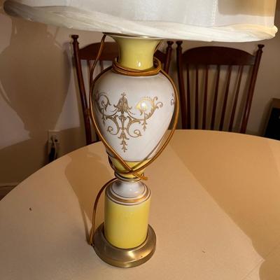 Pair of Vintage Porcelain Lamps