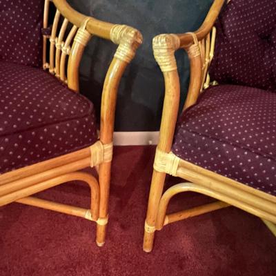 2 Rattan Chairs