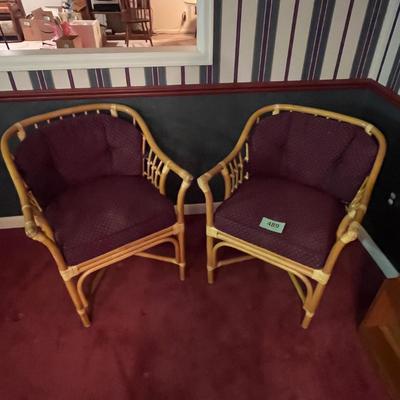 2 Rattan Chairs