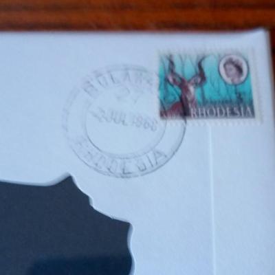LOT 123 RHODESIA FIRST DAY COVER