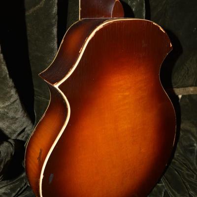 Vintage Silvertone Sunburst Mandolin w/ KENT WC-16 Removable Pick Up