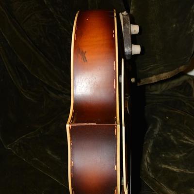Vintage Silvertone Sunburst Mandolin w/ KENT WC-16 Removable Pick Up