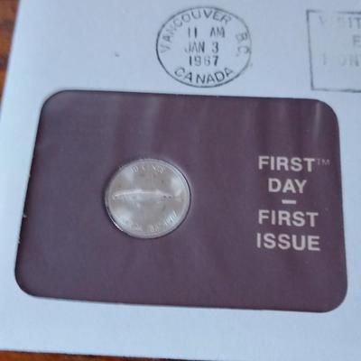 LOT 127 1967 CANADIAN FIRST DAY COVER