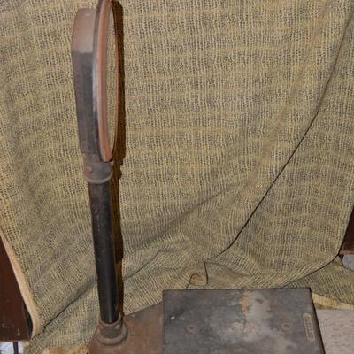Vintage DETECTO Metal Scale 36â€x21â€x12â€