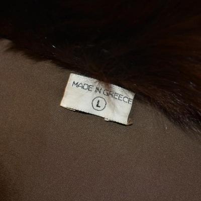 Beautiful Vintage Genuine Fur Coat Size M/L
