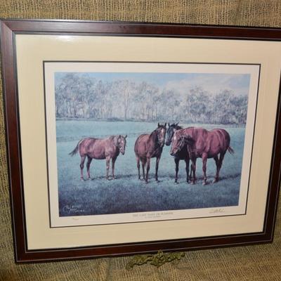 Vintage Paul McGehee â€œThe Last Days Of Summerâ€ Print 14/2000 33â€x27.25â€