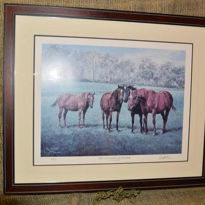 Vintage Paul McGehee â€œThe Last Days Of Summerâ€ Print 14/2000 33â€x27.25â€