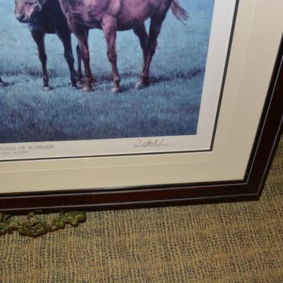 Vintage Paul McGehee â€œThe Last Days Of Summerâ€ Print 14/2000 33â€x27.25â€