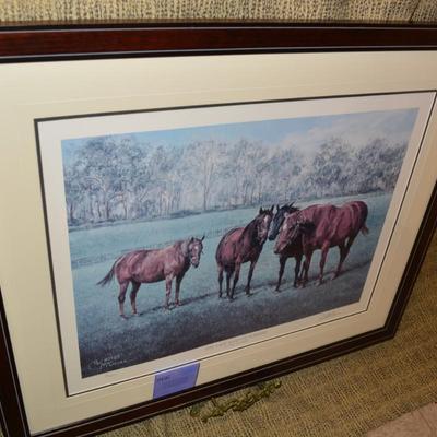 Vintage Paul McGehee â€œThe Last Days Of Summerâ€ Print 14/2000 33â€x27.25â€