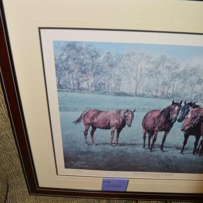 Vintage Paul McGehee â€œThe Last Days Of Summerâ€ Print 14/2000 33â€x27.25â€