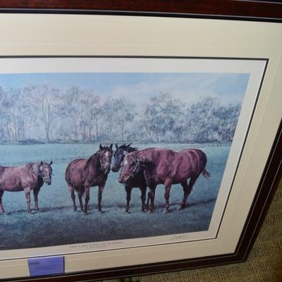 Vintage Paul McGehee â€œThe Last Days Of Summerâ€ Print 14/2000 33â€x27.25â€