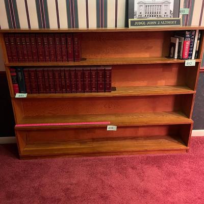 4 shelf book case