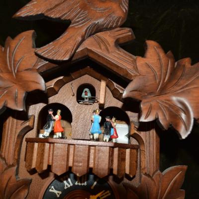 Vintage German Cuckoo Clock, Working, Needs Adjustment