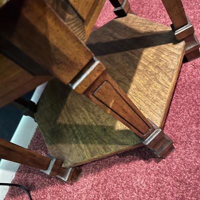 Hexigon end table