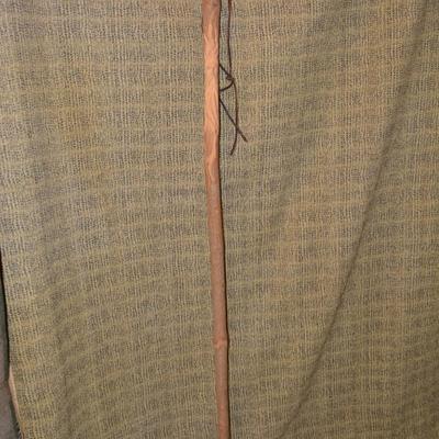 Very Nice Hand-Carved Walking Stick RAH â€™99 67â€