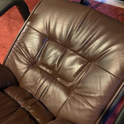 Leather office chair