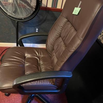 Leather office chair