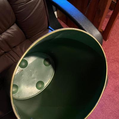 Vintage trash can