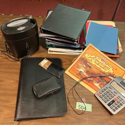 Lot of office supplies