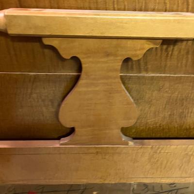 Vintage Full Size maple bed