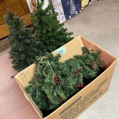 Christmas trees & greenery