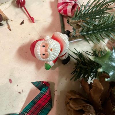 Vintage Christmas greenery