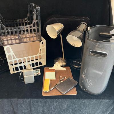 Paper Shredder, Desk Lamps, Weather Station & Office Supplies (O-RG)
