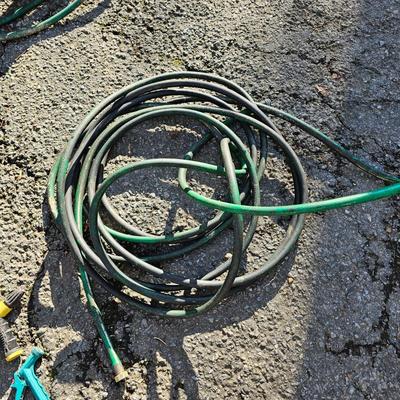 Garden Hoses, wrought Iron Holder & More (G-JS)