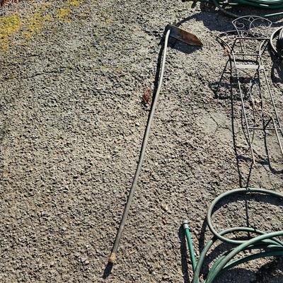Garden Hoses, wrought Iron Holder & More (G-JS)