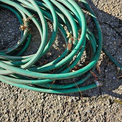 Garden Hoses, wrought Iron Holder & More (G-JS)