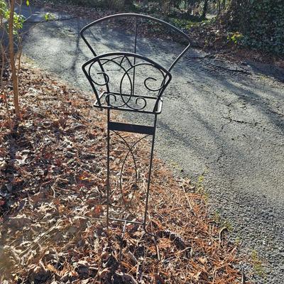 Garden Hoses, wrought Iron Holder & More (G-JS)