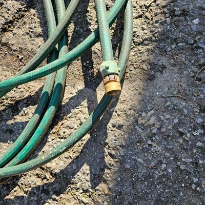 Garden Hoses, wrought Iron Holder & More (G-JS)