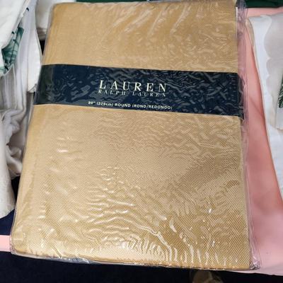 Large Linen Lot New Twin bedding Table Covers , Place mats