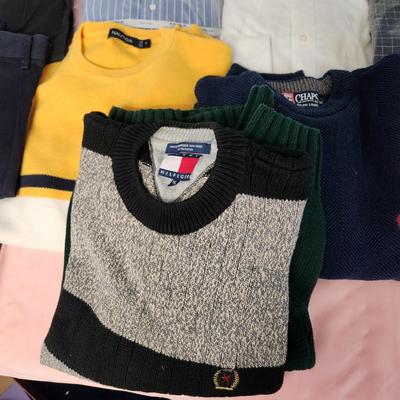 Lot Men's Clothing Pants, Sweaters, Shirts