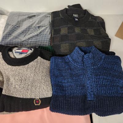 Lot Men's Clothing Pants, Sweaters, Shirts