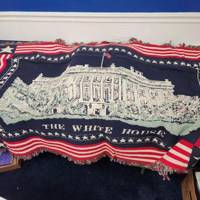 2 Large Throws or Rugs White House Seal of the President of the United States