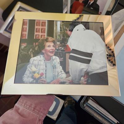 Lot of Quality Picture Frames w/ Photos Many Sizes Chrome Silverplate