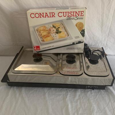 West Bend Buffet Server, Invento Electric Plate Cozy, & More (K-HS)