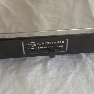 West Bend Buffet Server, Invento Electric Plate Cozy, & More (K-HS)
