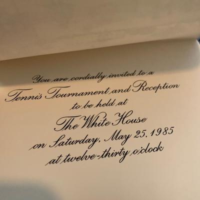 Tom Selleck Autograph From White House Visit