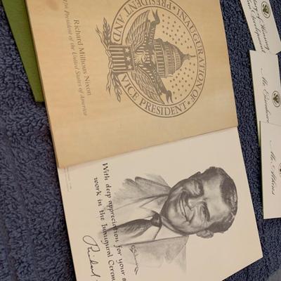 Nixon Era White House Ephemera Lot